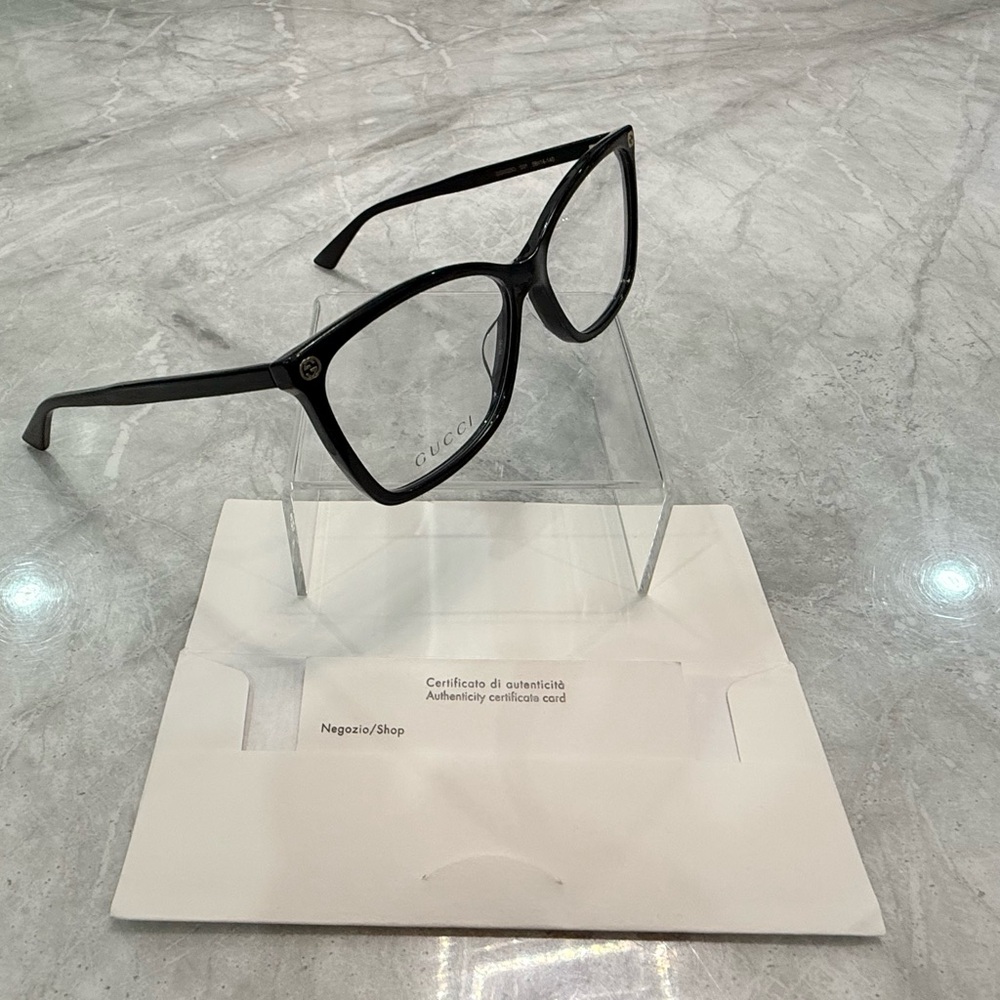 Gucci Black Designer Eyewear